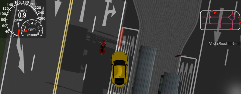 彎曲道路及附近事故型態多為對向擦撞
