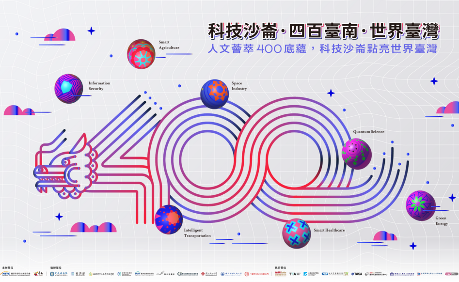 「科技沙崙 四百臺南 世界台灣」4/27-4/29盛大舉行