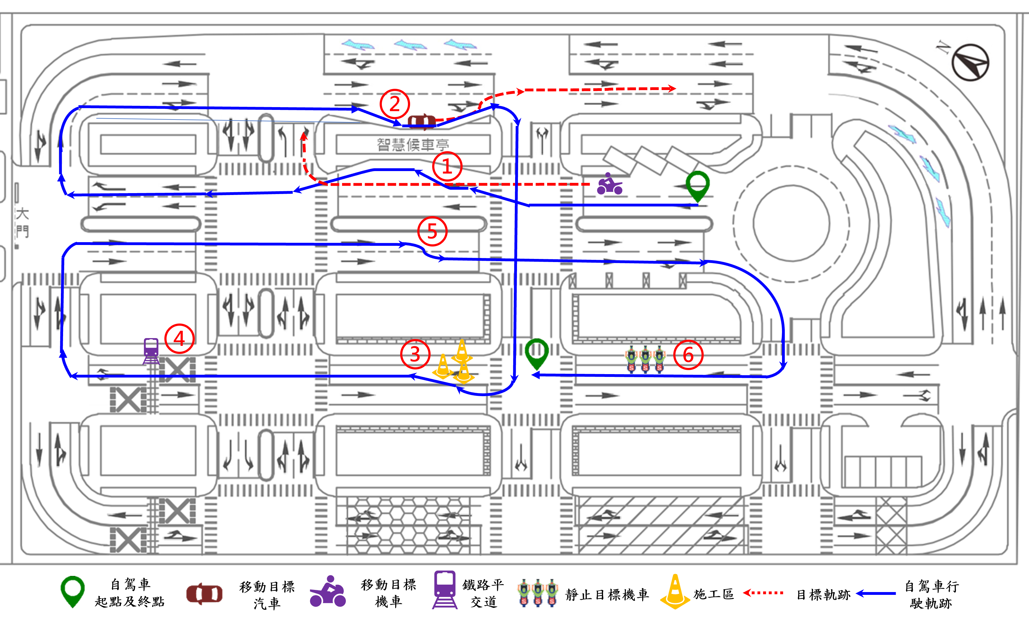 匿測試運行路線總分 2022.86