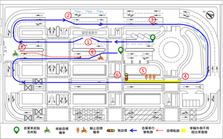 匿測試運行路線總分 512.77