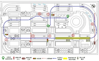匿測試運行路線總分 1738.29
