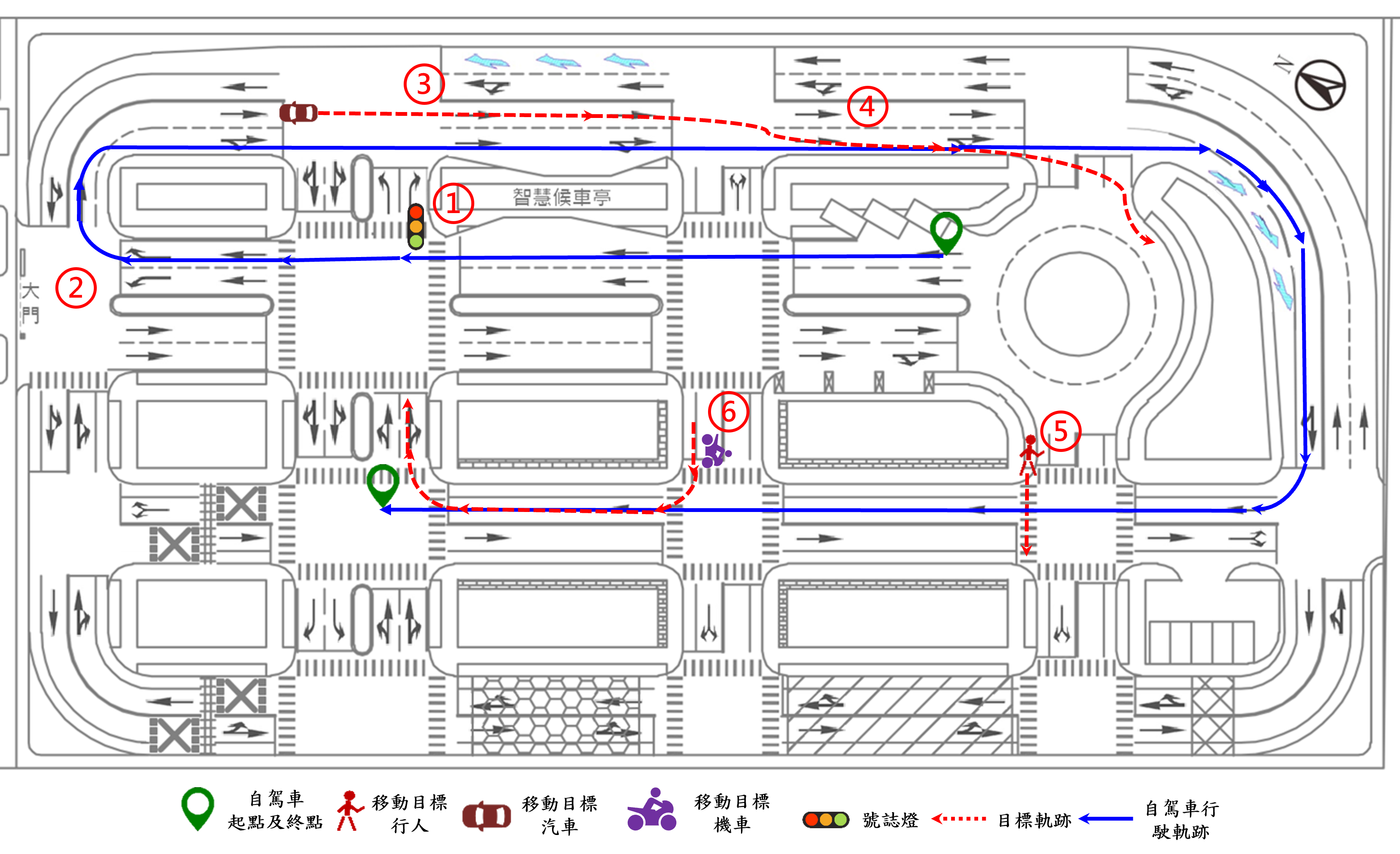匿測試運行路線總分 1285.11