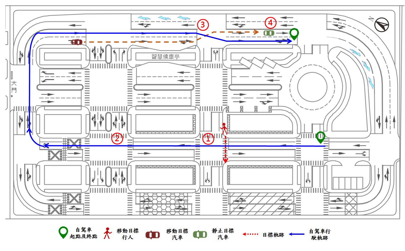 匿測試運行路線總分 519.17