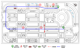 匿測試運行路線總分 519.17