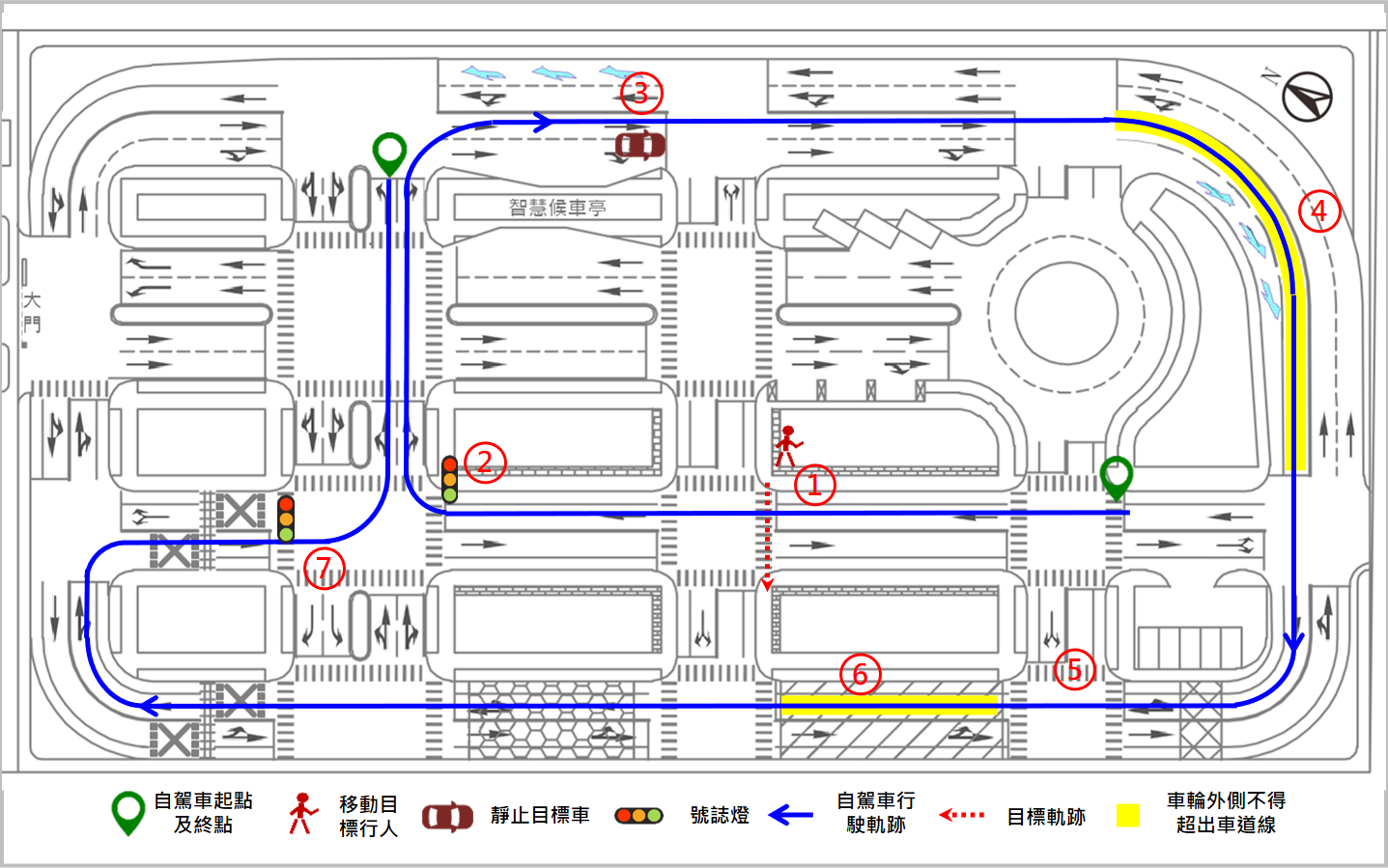 匿測試運行路線總分 936.1